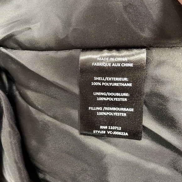 Vigoss Puffer Coat Winter Jacket Black NWT Pockets Size Small - Picture 11 of 12